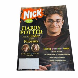 Nickelodeon Magazine August 2007 – Harry Potter Cover, Order of the Phoenix